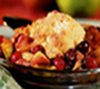 Spiced Cranberry Apple Cobbler